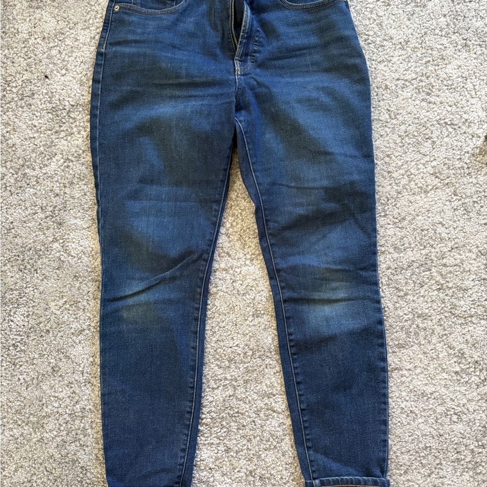 Everlane Women's Dark Blue Skinny Jeans